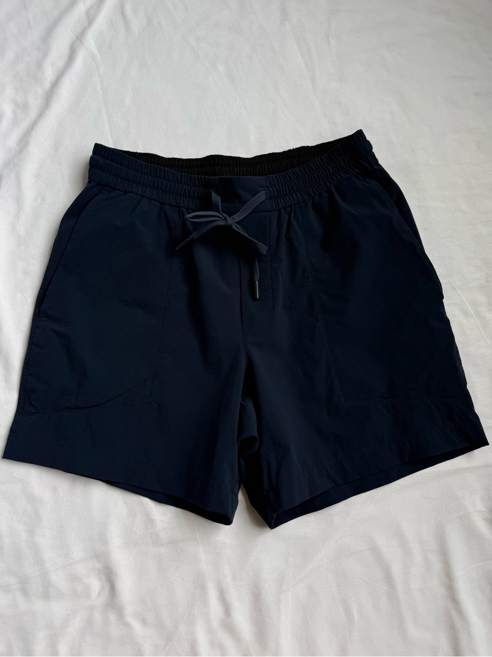 Lululemon Navy Athletic Shorts 5” Inseam